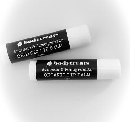 Organic Lip Balms x 2 tubes